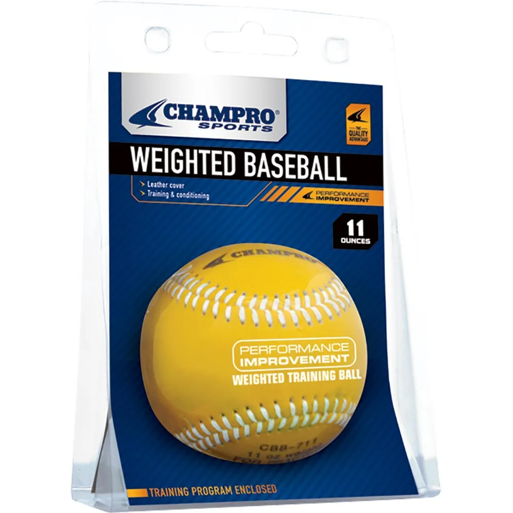 Champro Sports Weighted Training Baseballs: CBB707-CBB712