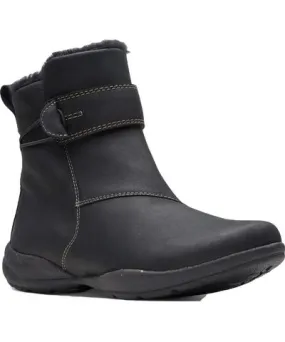 Clarks Roseville Boot Womens Leather Waterproof Ankle Boots