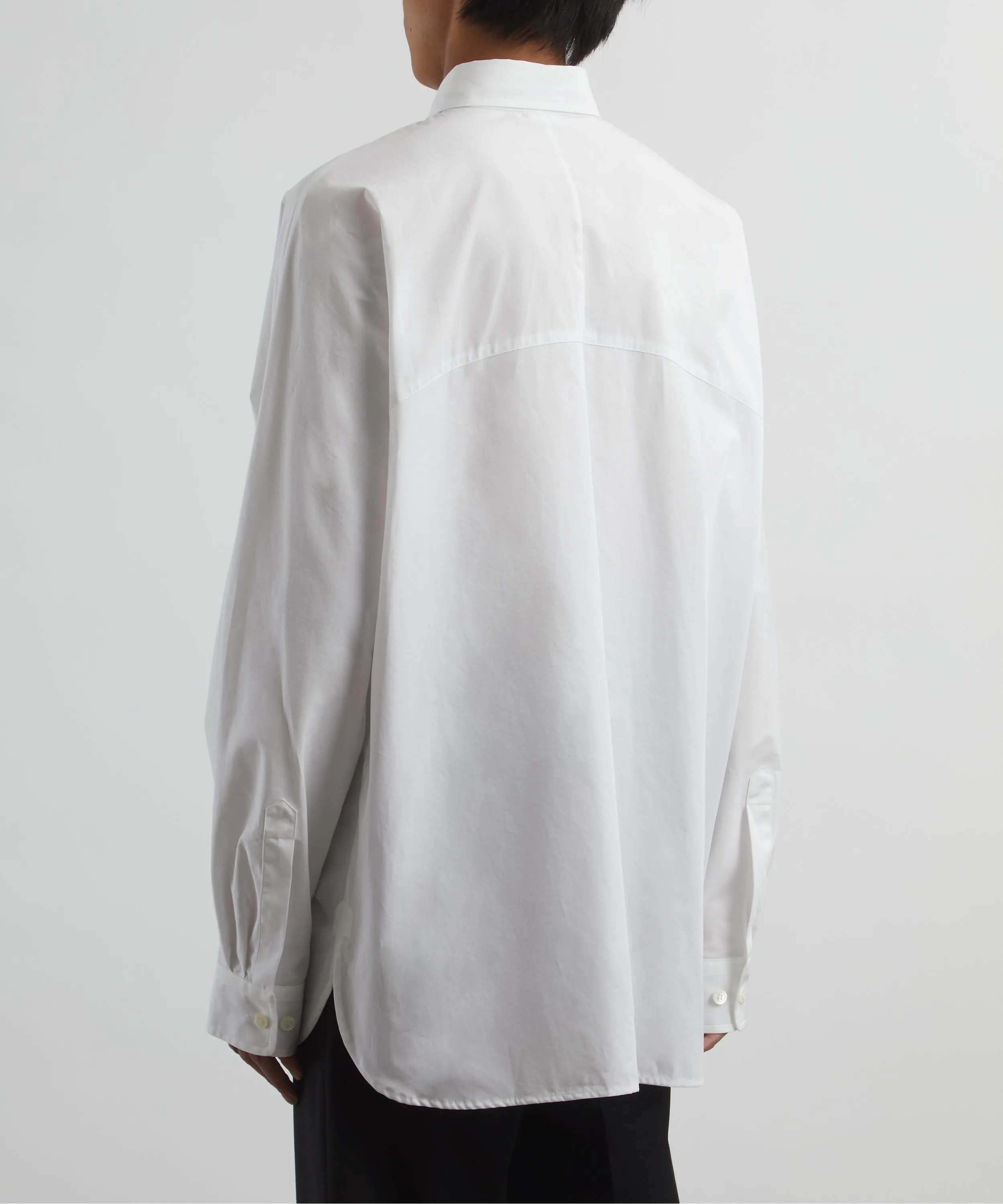 Cotton Kimono Sleeve Shirt