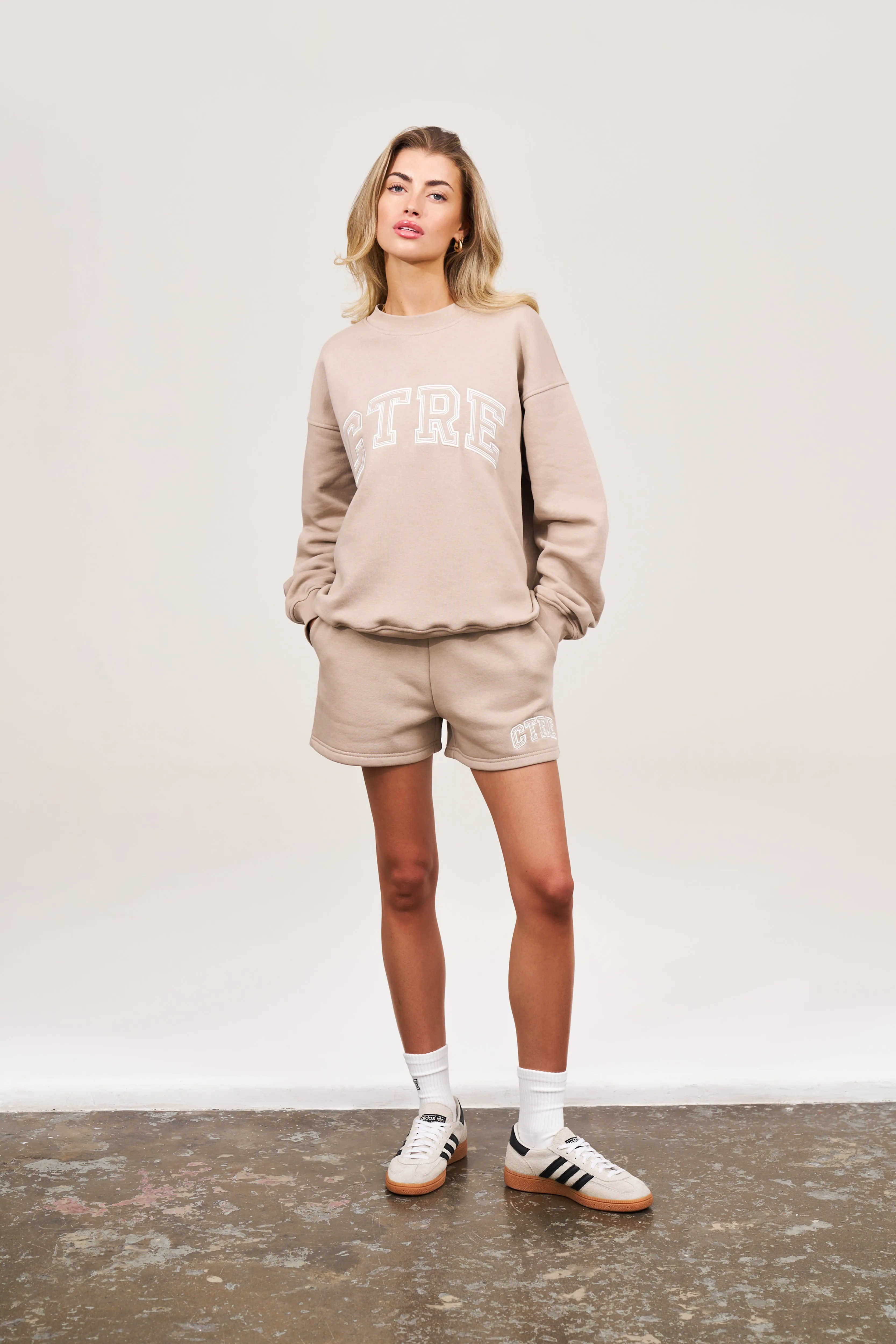 CTRE SWEATSHIRT - STONE