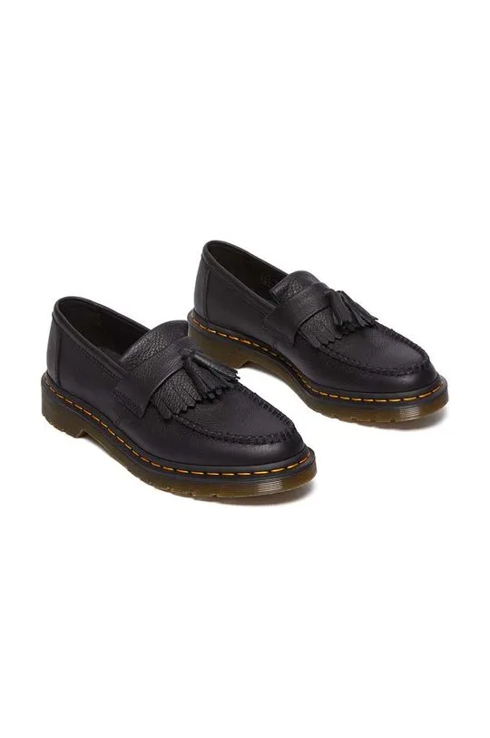 Dr. Martens leather loafers Adrian women's black color DM22760001