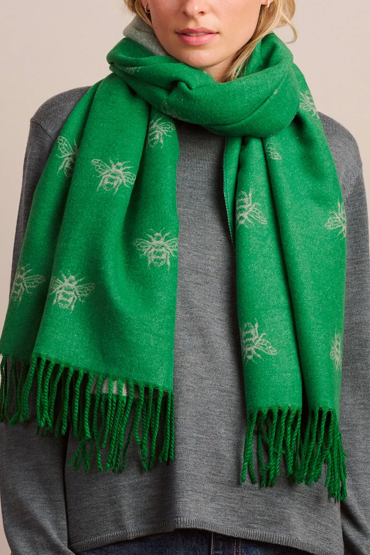 Emerald Bee Scarf