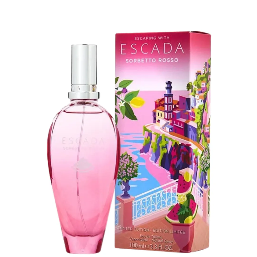 Escada Sorbetto Rosso Edition Limitee 100ml Eau De Toilette