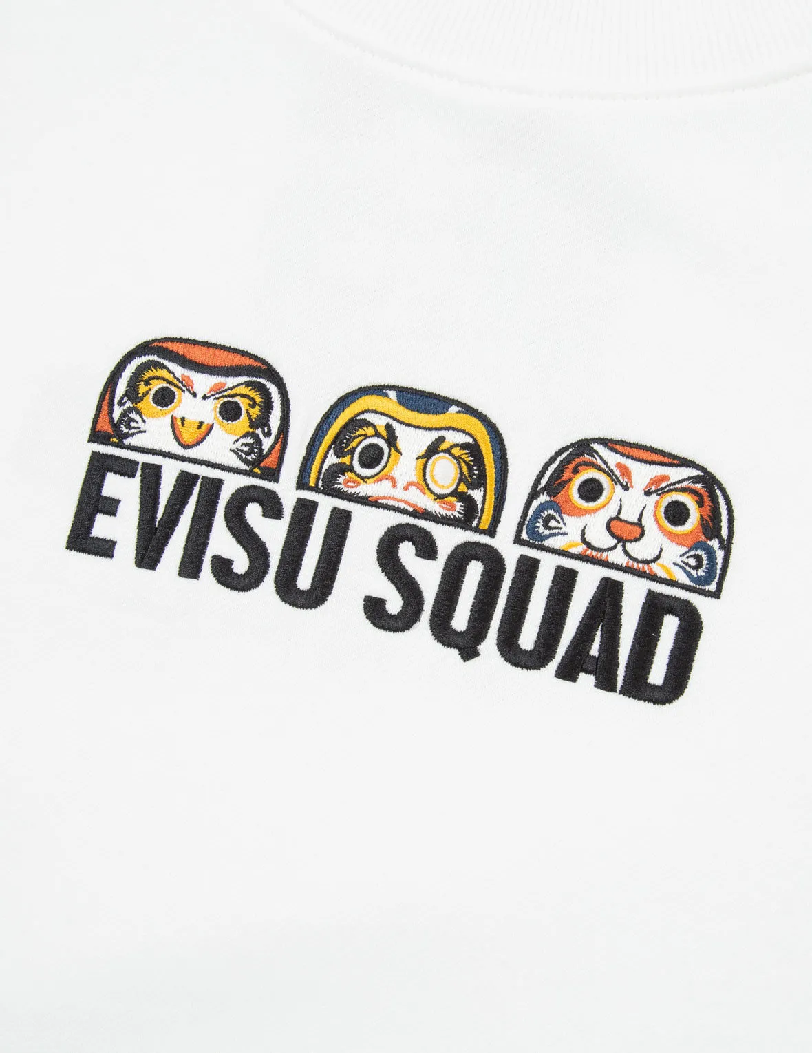 EVISU Squad Daicock Print Sweatshirt