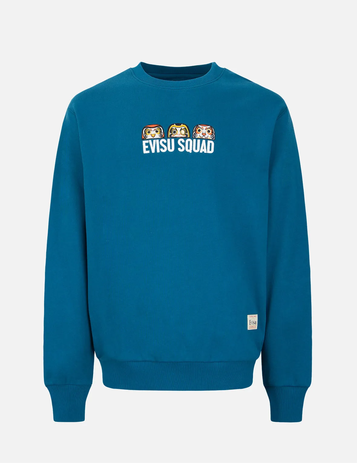 EVISU Squad Daicock Print Sweatshirt