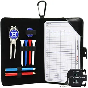 Fathers Day Golf Gift - Golf Scorecard Holder Set