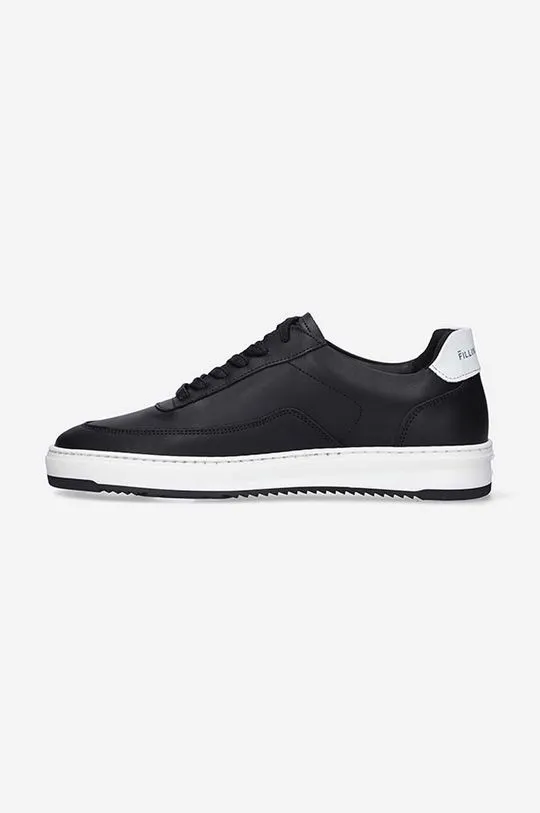 Filling Pieces leather sneakers Mondo Lux black color 46722901861