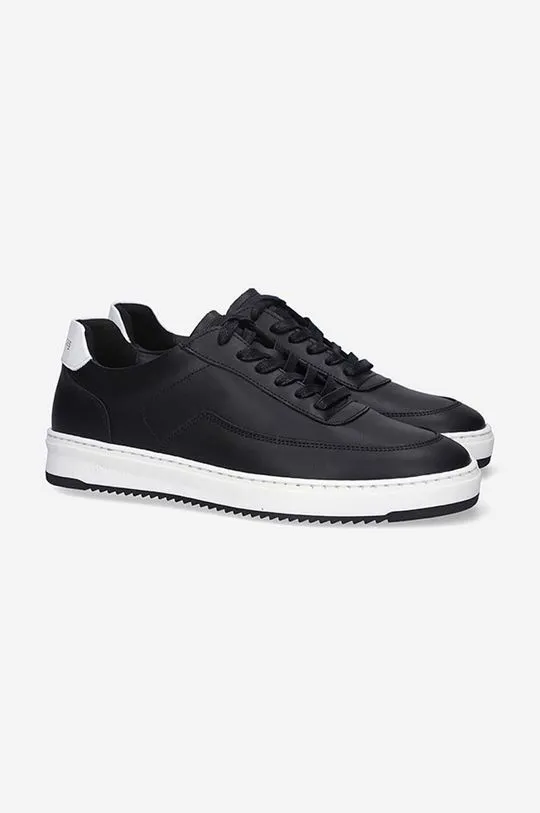 Filling Pieces leather sneakers Mondo Lux black color 46722901861