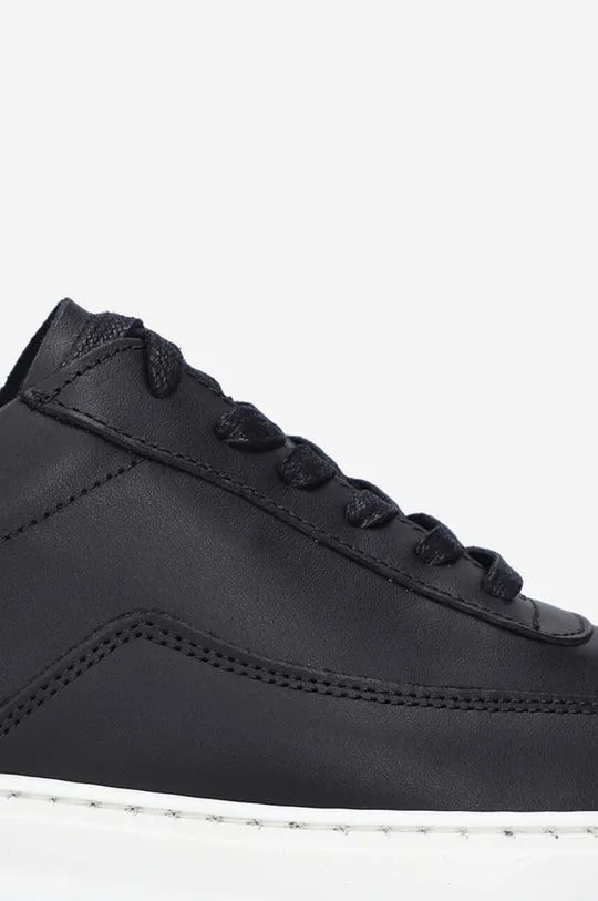 Filling Pieces leather sneakers Mondo Lux black color 46722901861