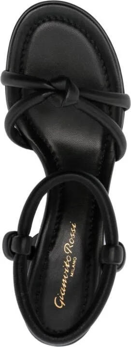 Gianvito Rossi Cassis 60mm leather sandals Black