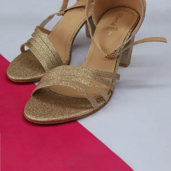 Golden Heel Sandal for women