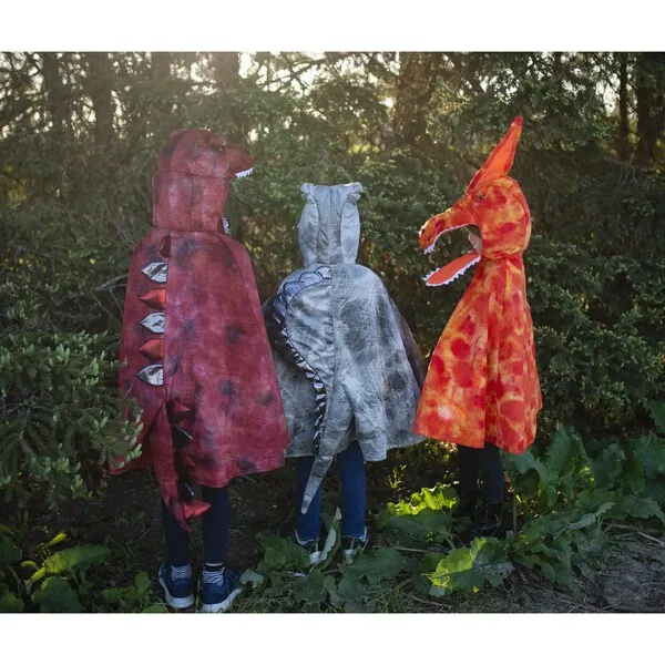 Great Pretenders Great Pretenders Grandasaurus Pterodactyl Cape, Orange, Size 4-6