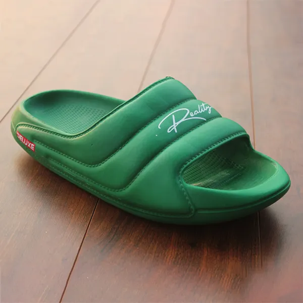 Green Slippers for Women