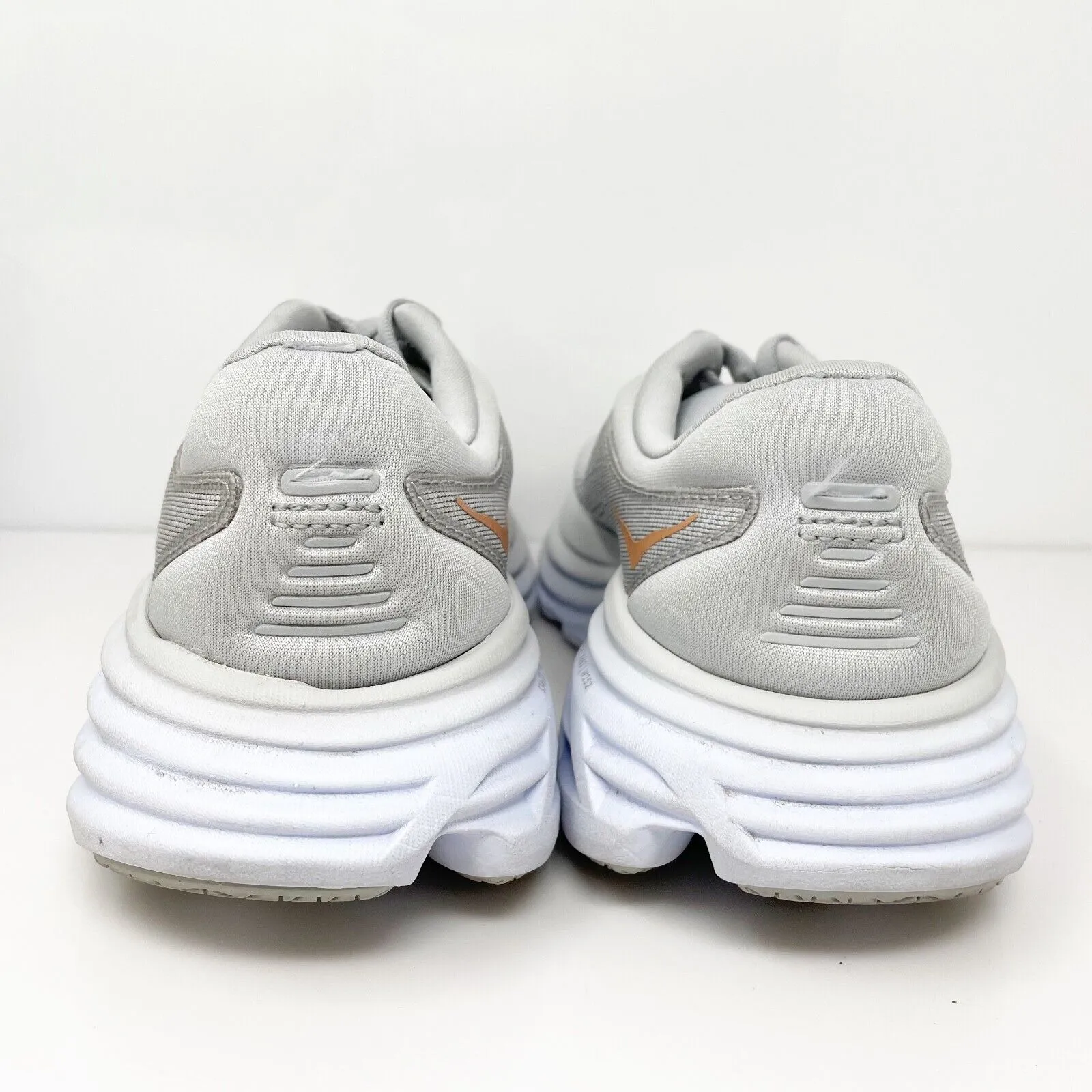 Hoka One One Womens Bondi 8 1127954 HMLR Gray Running Shoes Sneakers Size 7 B