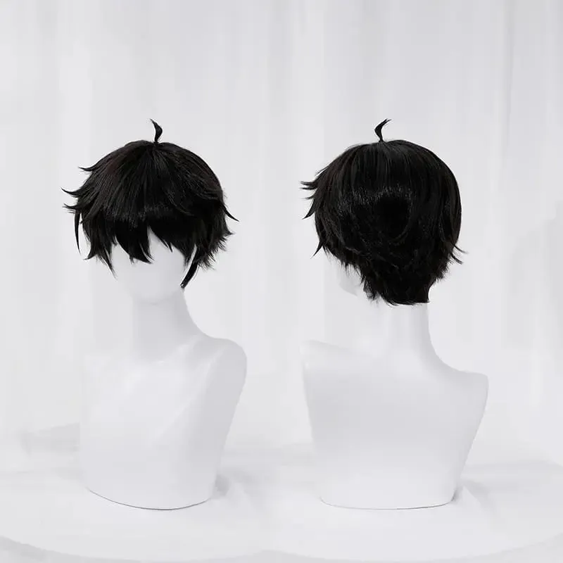 Honkai Star Rail Dan Heng Black Short Cosplay Wig ON790