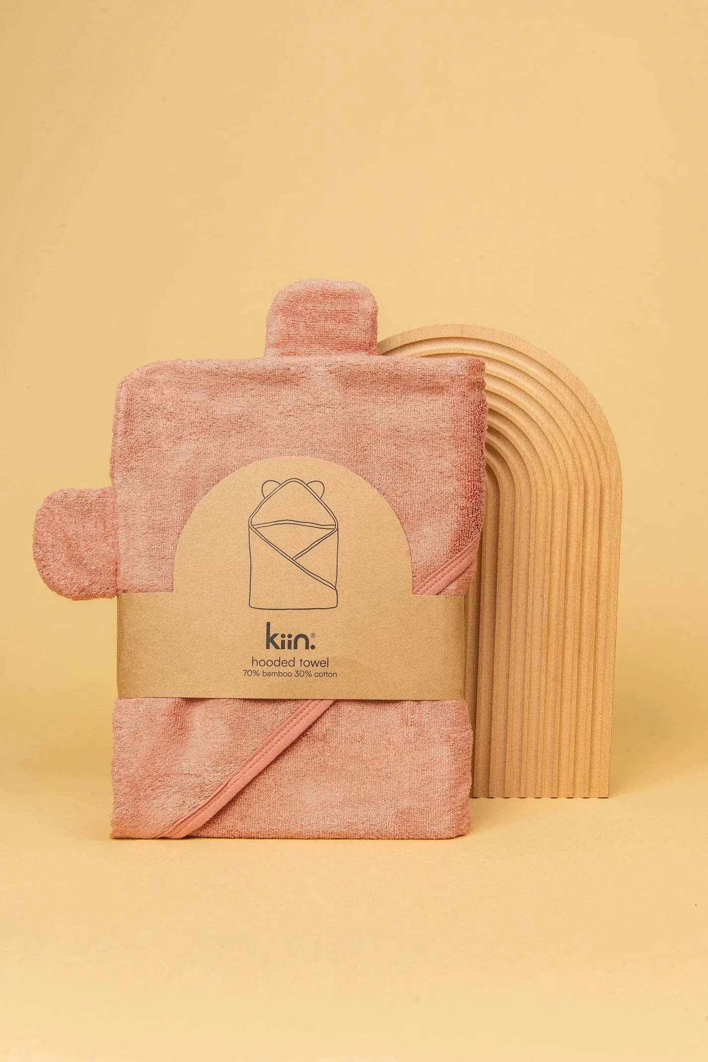 Hooded Towel | Blush