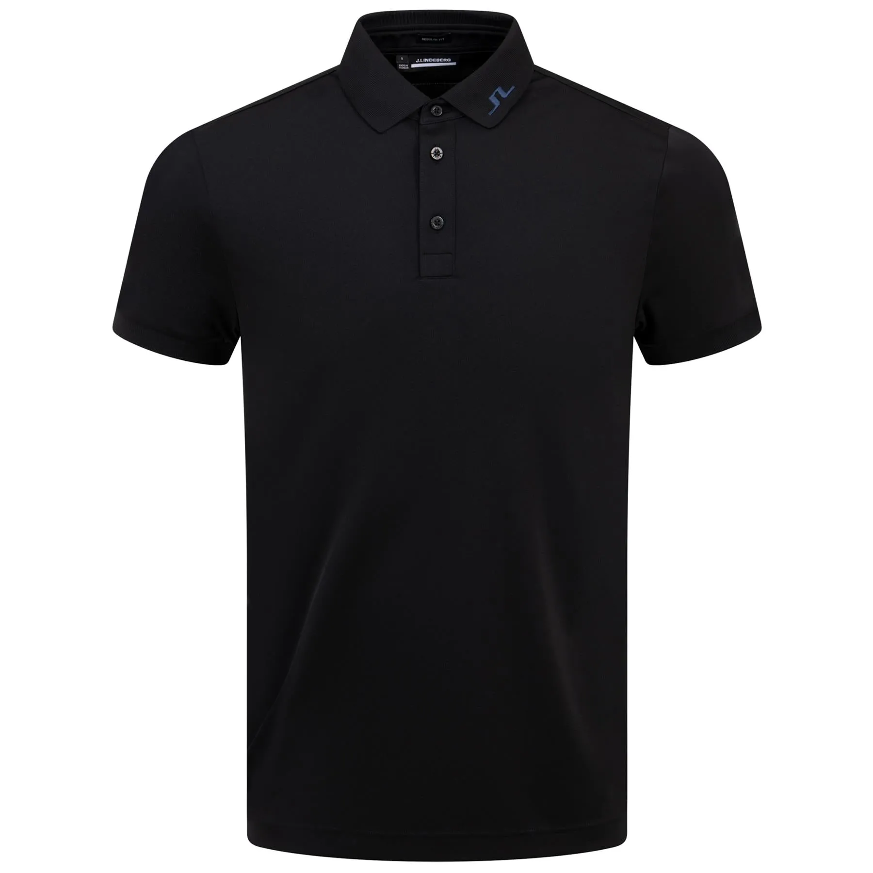 KV Regular Fit TX Jersey Print Polo Black - SS24