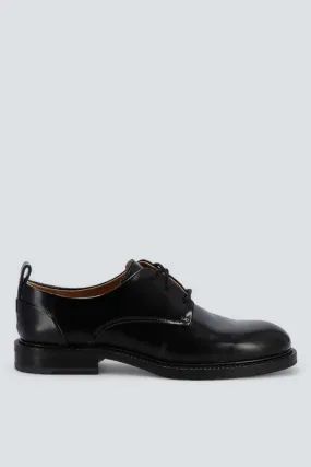 Leather Langston Oxfords - Black