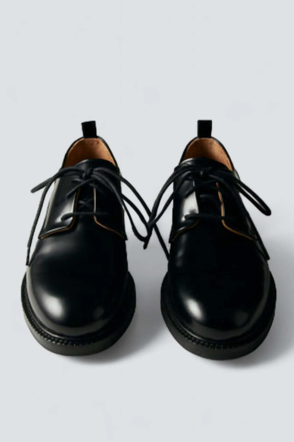 Leather Langston Oxfords - Black