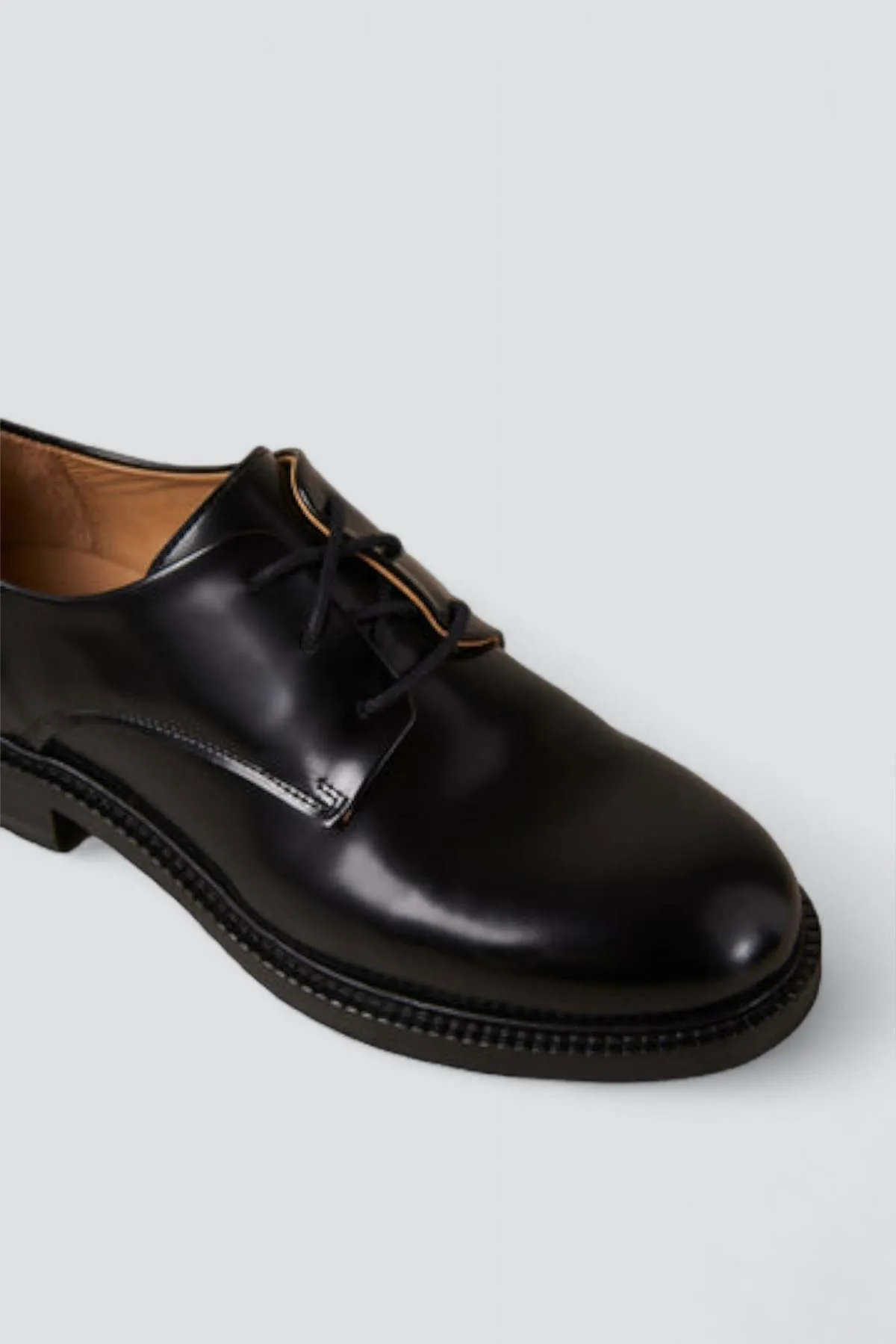 Leather Langston Oxfords - Black