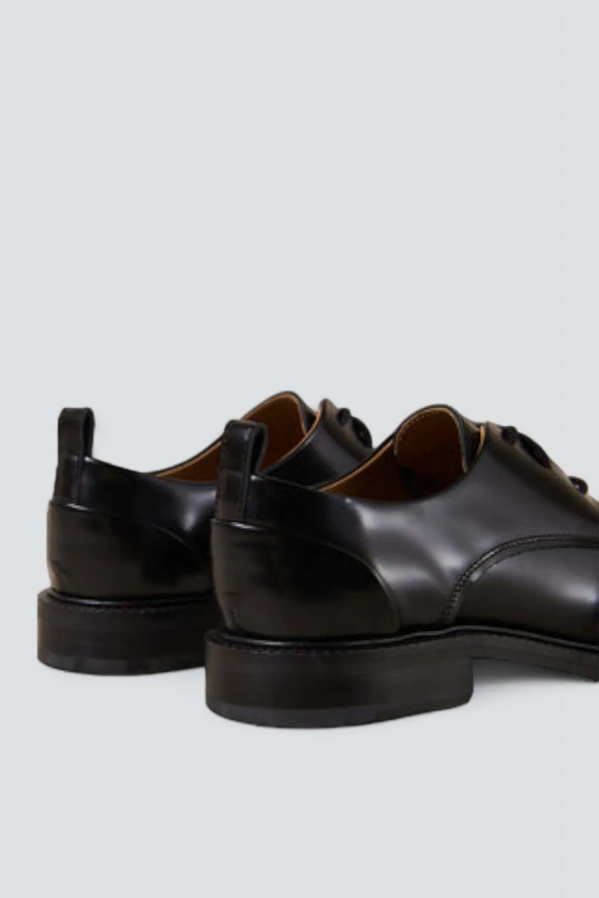 Leather Langston Oxfords - Black