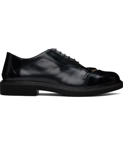 LGN Louis Gabriel Nouchi Black ECCO.Kollektive Edition Laceration Oxfords