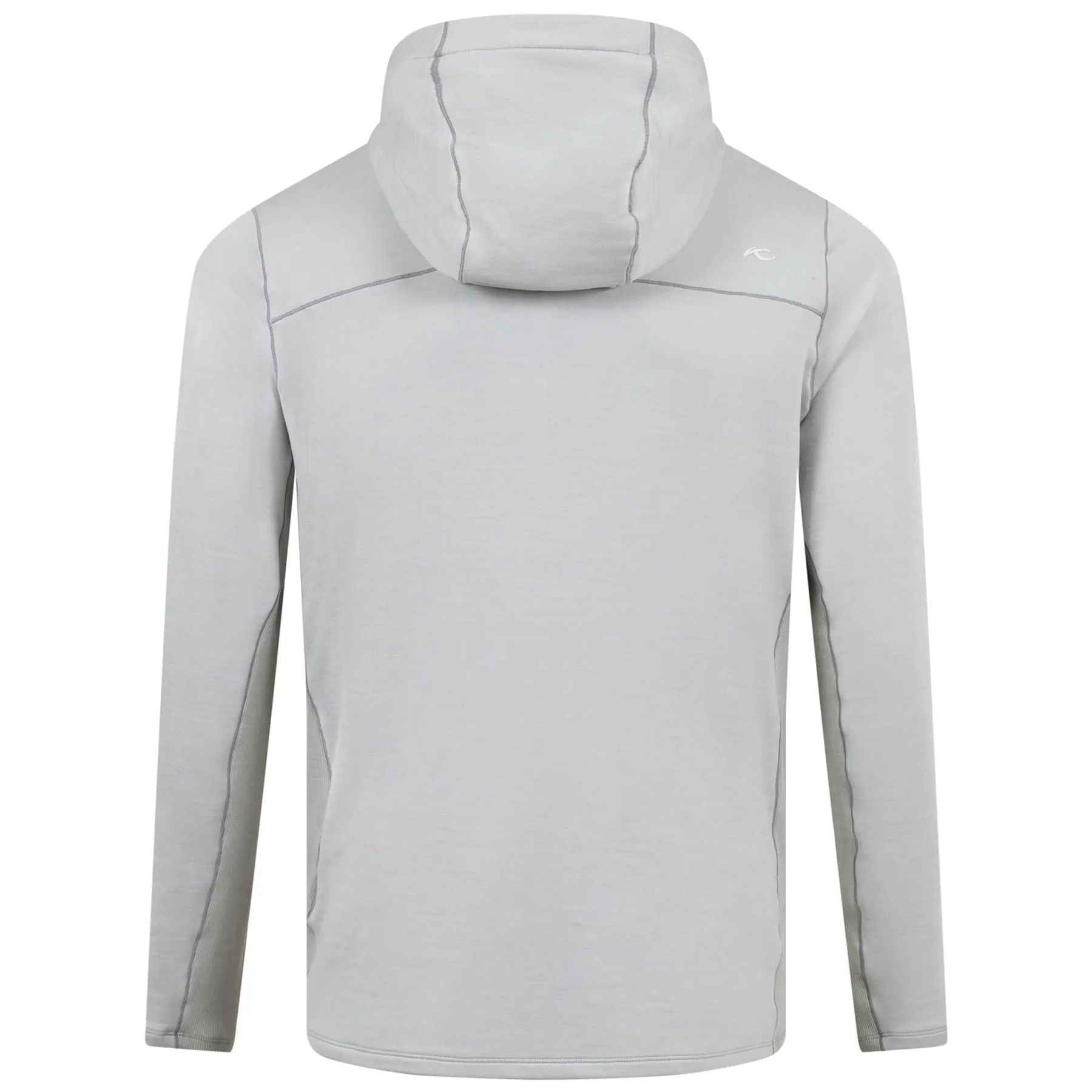 Liam Hooded Half Zip Mid Layer Alloy - 2024