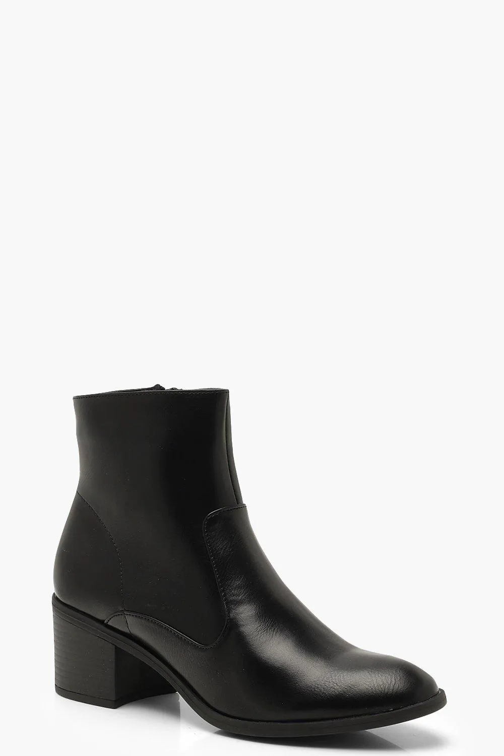 Low Heel Ankle Boots