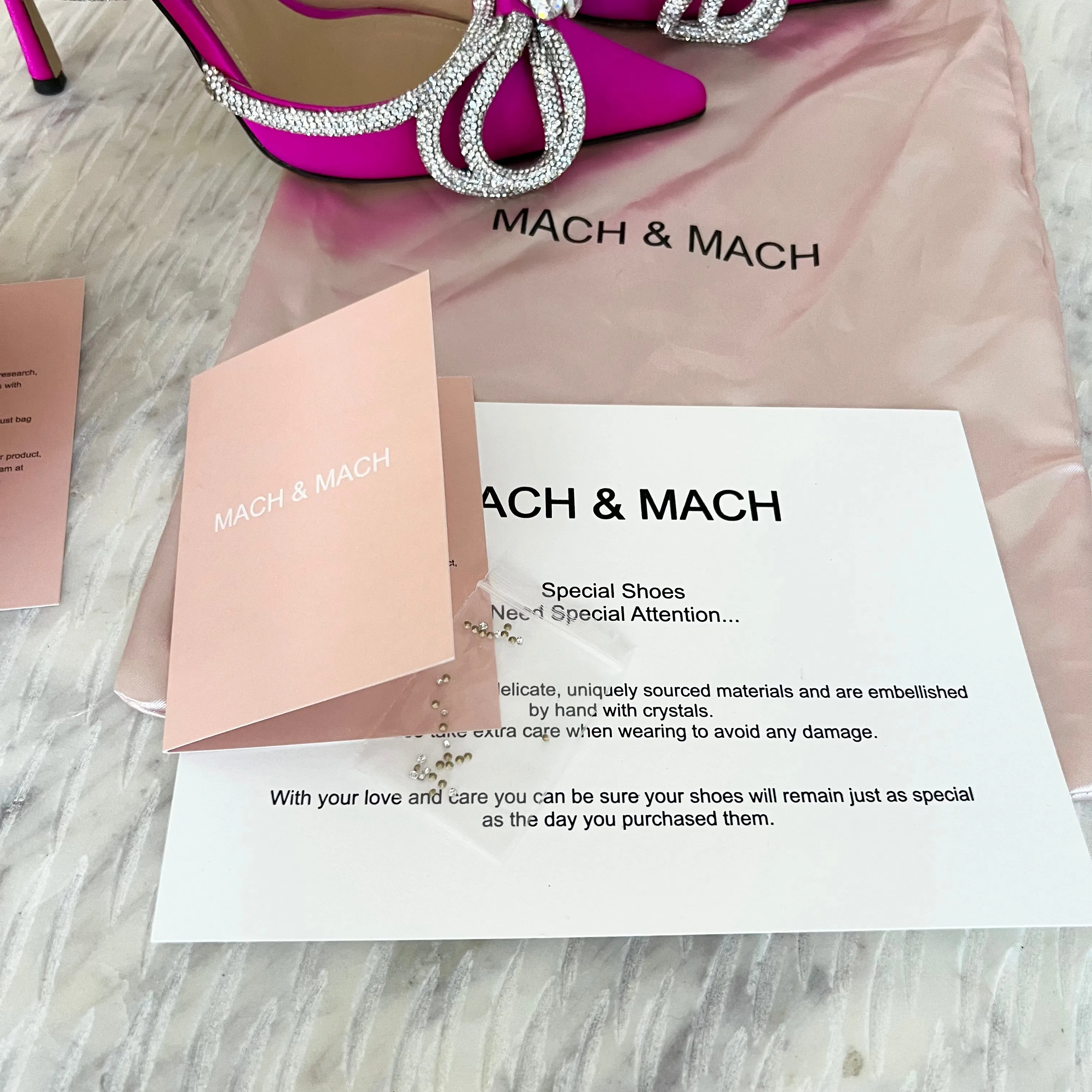 Mach & Mach Double Bow Heels