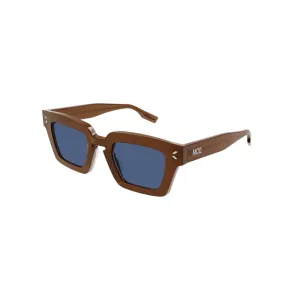 Mcq Sunglass Unisex Brown Brown Blue MQ0325S-003