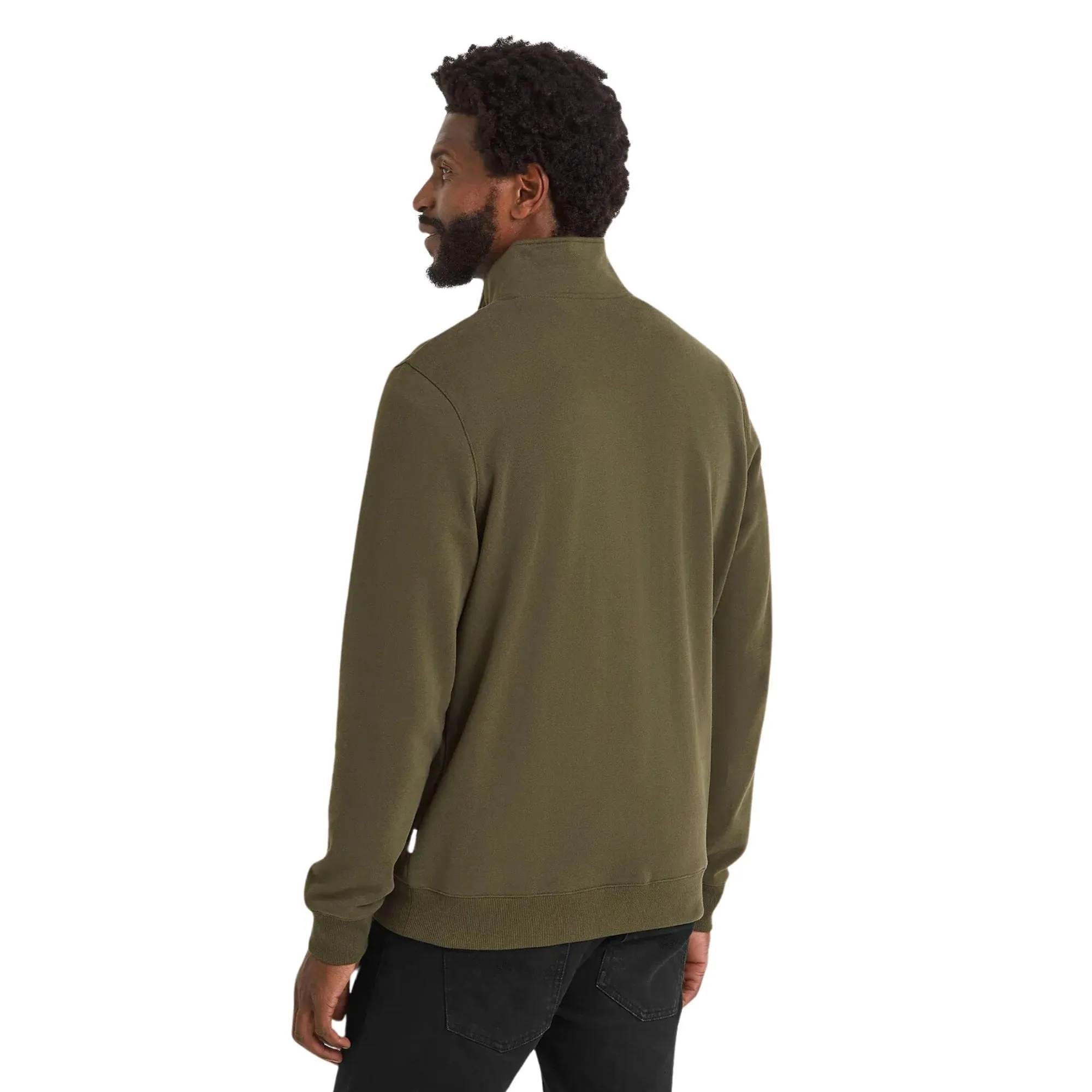 Mens Renard Zip Neck Sweatshirt