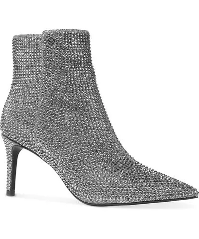 Michael Kors Alina Flex Womens Embellished Pointed Toe Ankle Boots