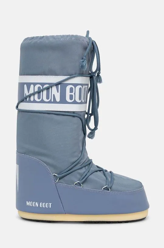 Moon Boot snow boots MB ICON NYLON blue color 80D1400440 H004