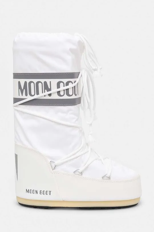 Moon Boot snow boots MB ICON NYLON white color 80D1400440 A001