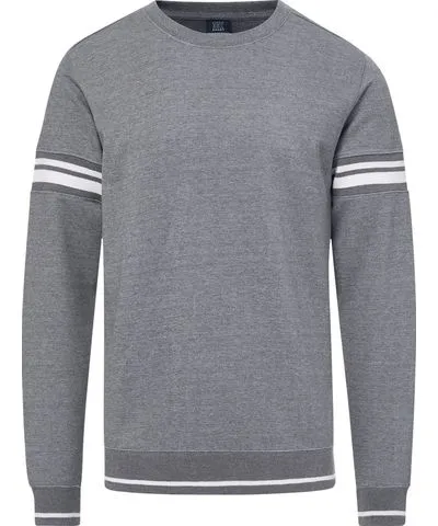 MV Sport Men's Donovan Striped Crewneck Sweatshirt