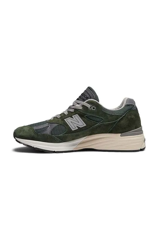 New Balance sneakers 991v2 Kombu green color U991GR2