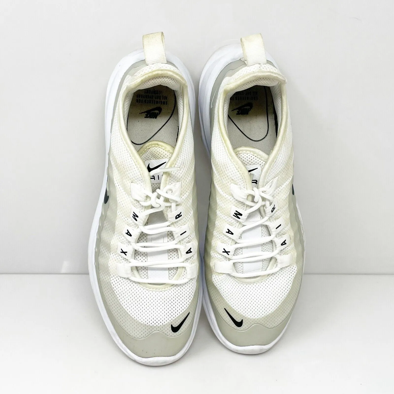 Nike Womens Air Max Axis AA2168-105 White Running Shoes Sneakers Size 8