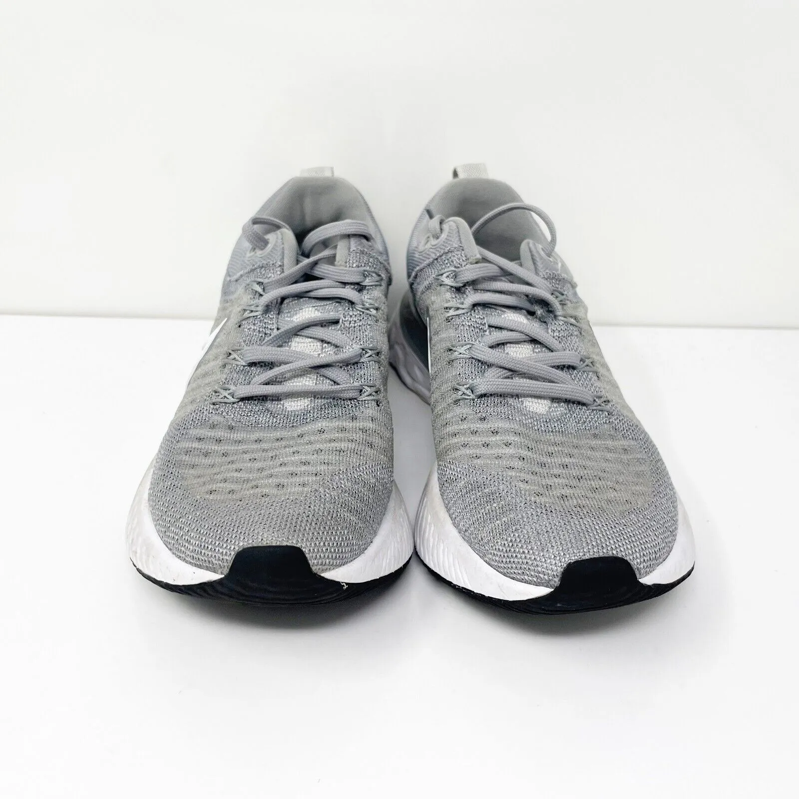 Nike Womens React Infinity Run FK 2 CT2423 Gray Running Shoes Sneakers Size 7