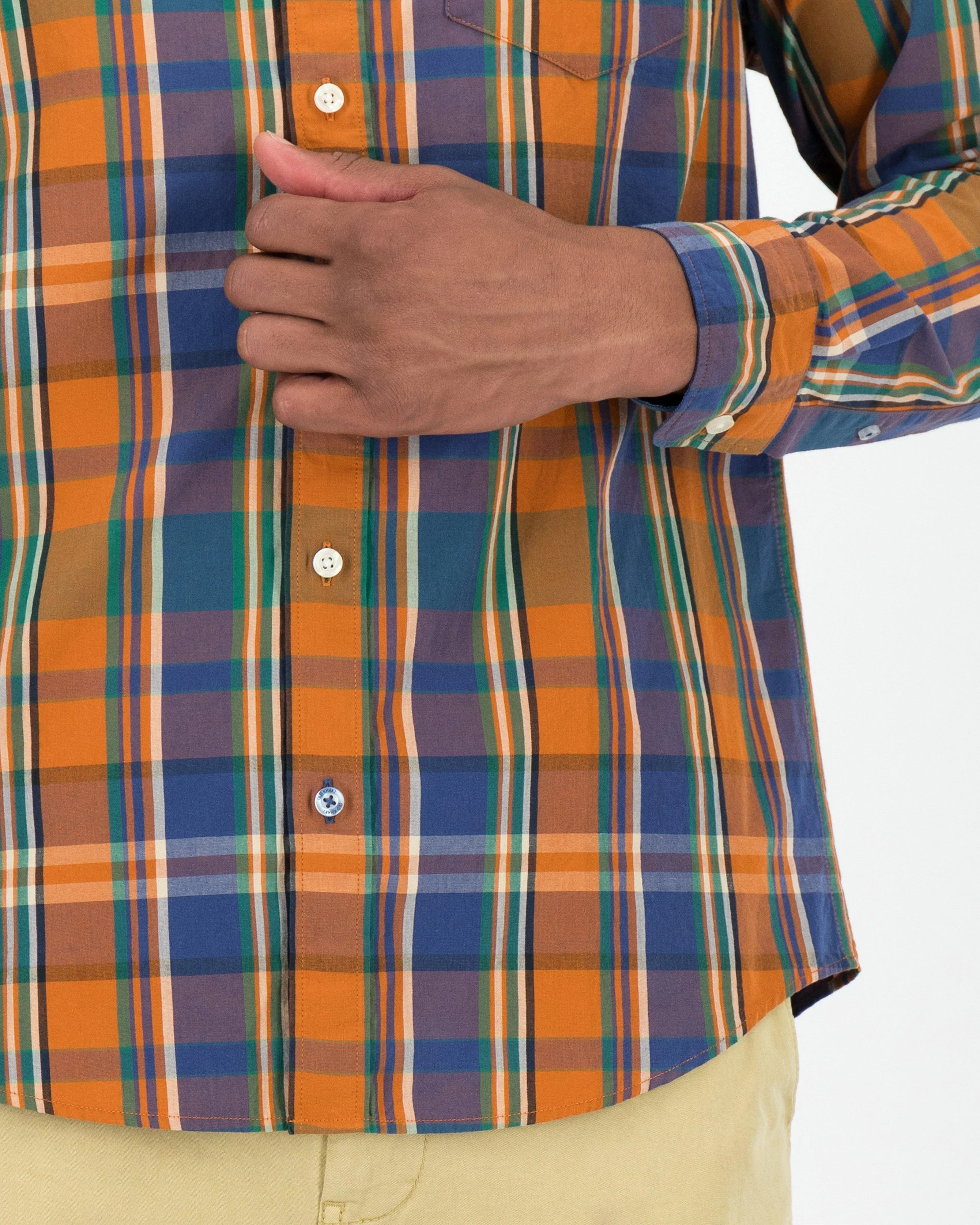 Old Khaki Men’s Sipho Check Shirt | Cape Union Mart