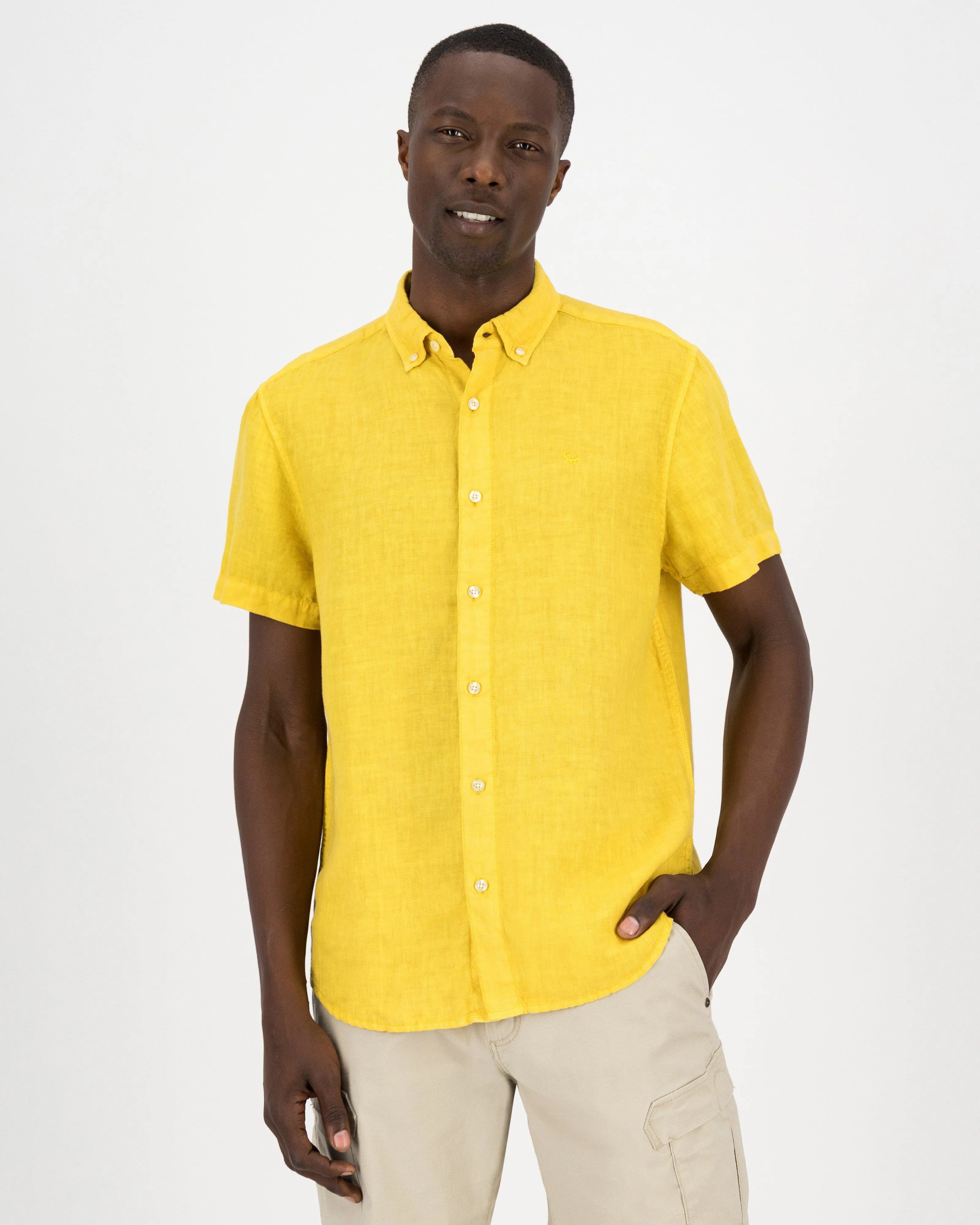 Old Khaki Men's Lou Linen Shirt | Cape Union Mart