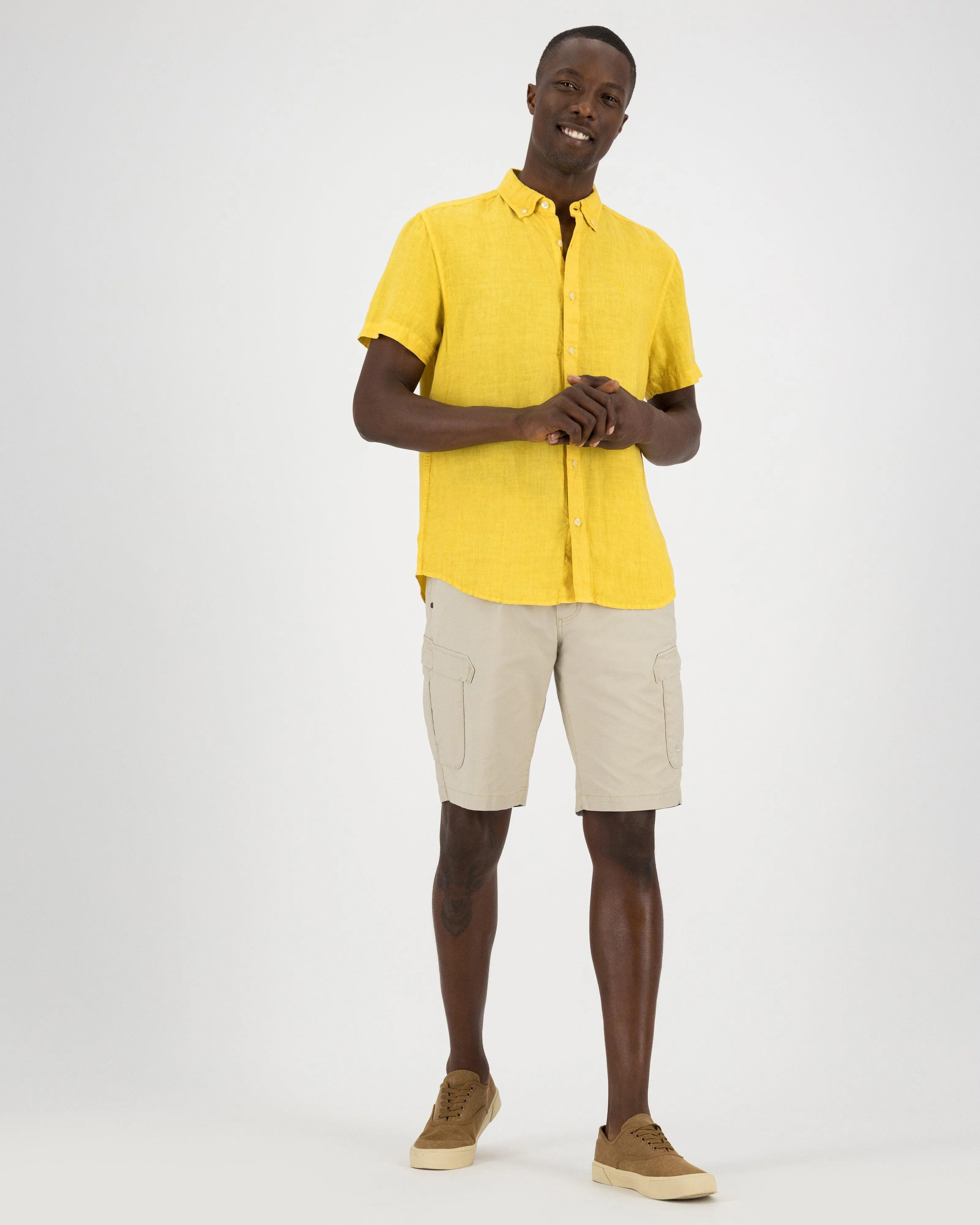 Old Khaki Men's Lou Linen Shirt | Cape Union Mart