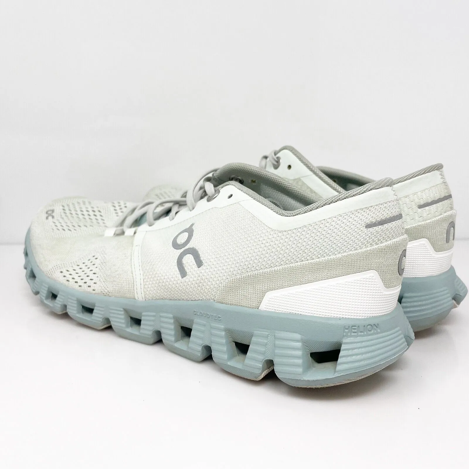 On Womens Cloud X White Running Shoes Sneakers Size 10