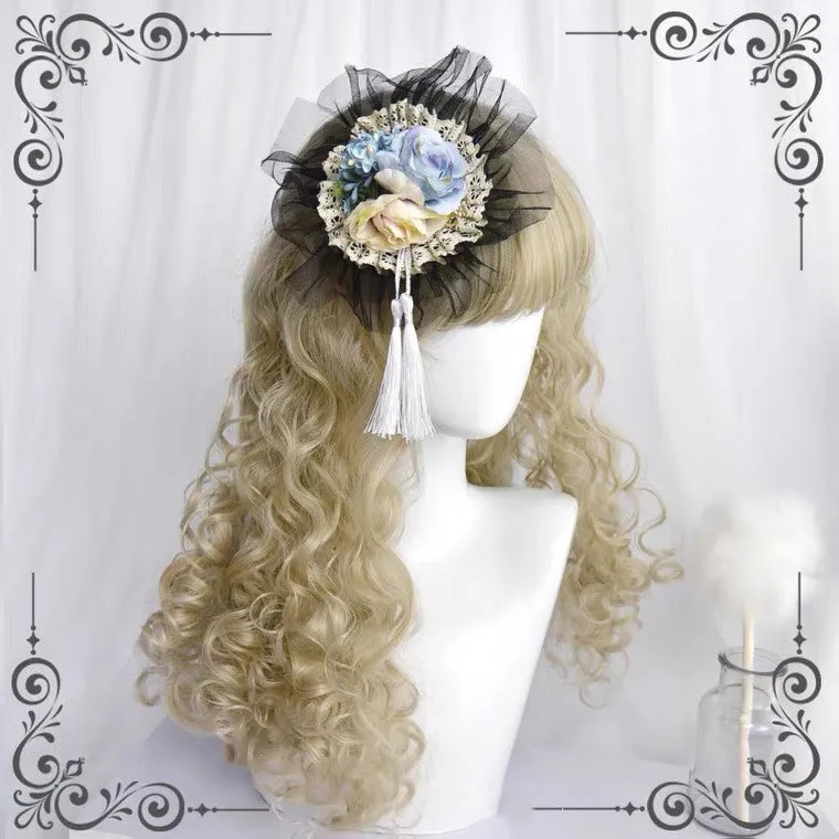 PALACE GOLDEN FULFFY LOLITA DOLL SHORT CURLY WIG BY70153