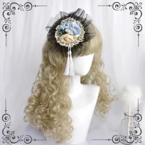 PALACE GOLDEN FULFFY LOLITA DOLL SHORT CURLY WIG BY70153