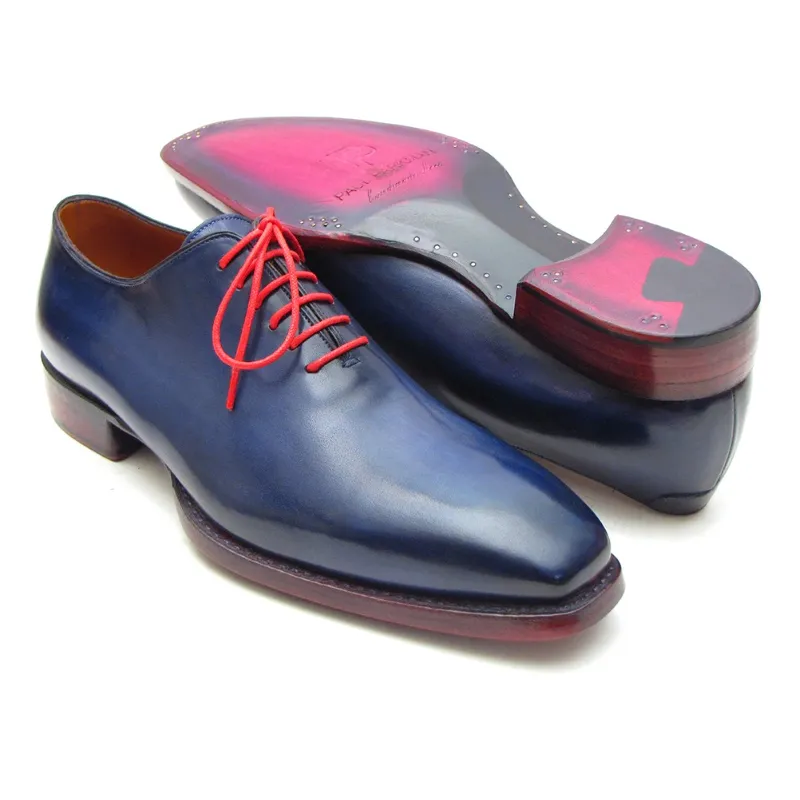 Paul Parkman Goodyear Welt Wholecut Oxfords Navy