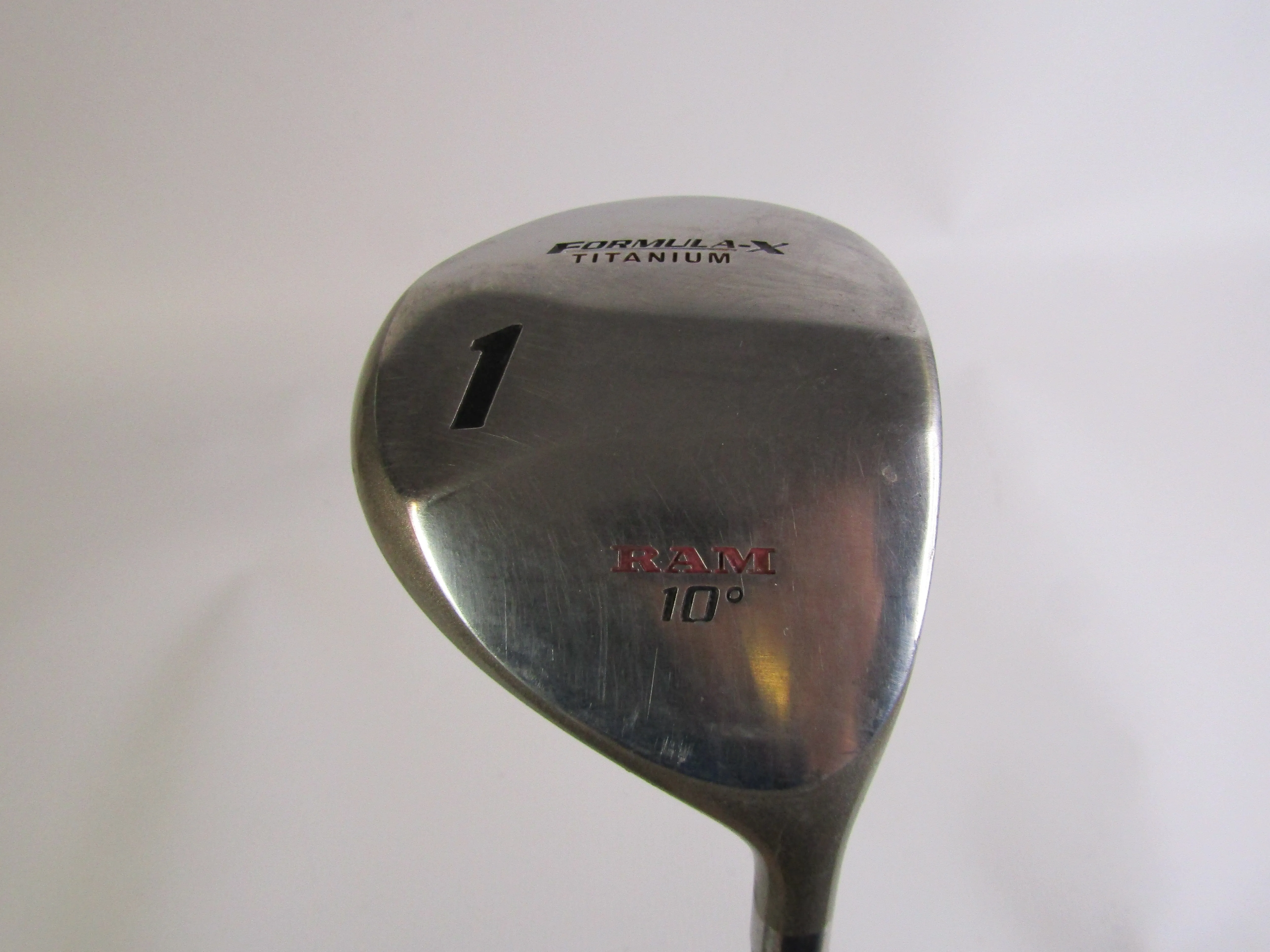 Ram Formula X Titanium 10° Driver Graphite Stiff Mens Right