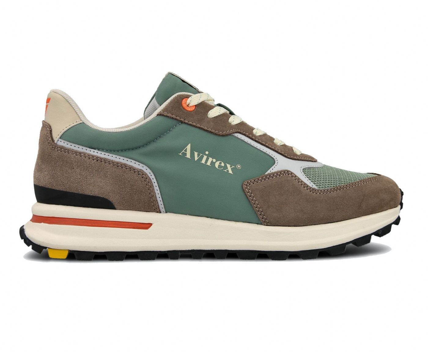 SNEAKERS AVIREX UOMO BEN MIX MARRONE/VERDE AV31M60610 03