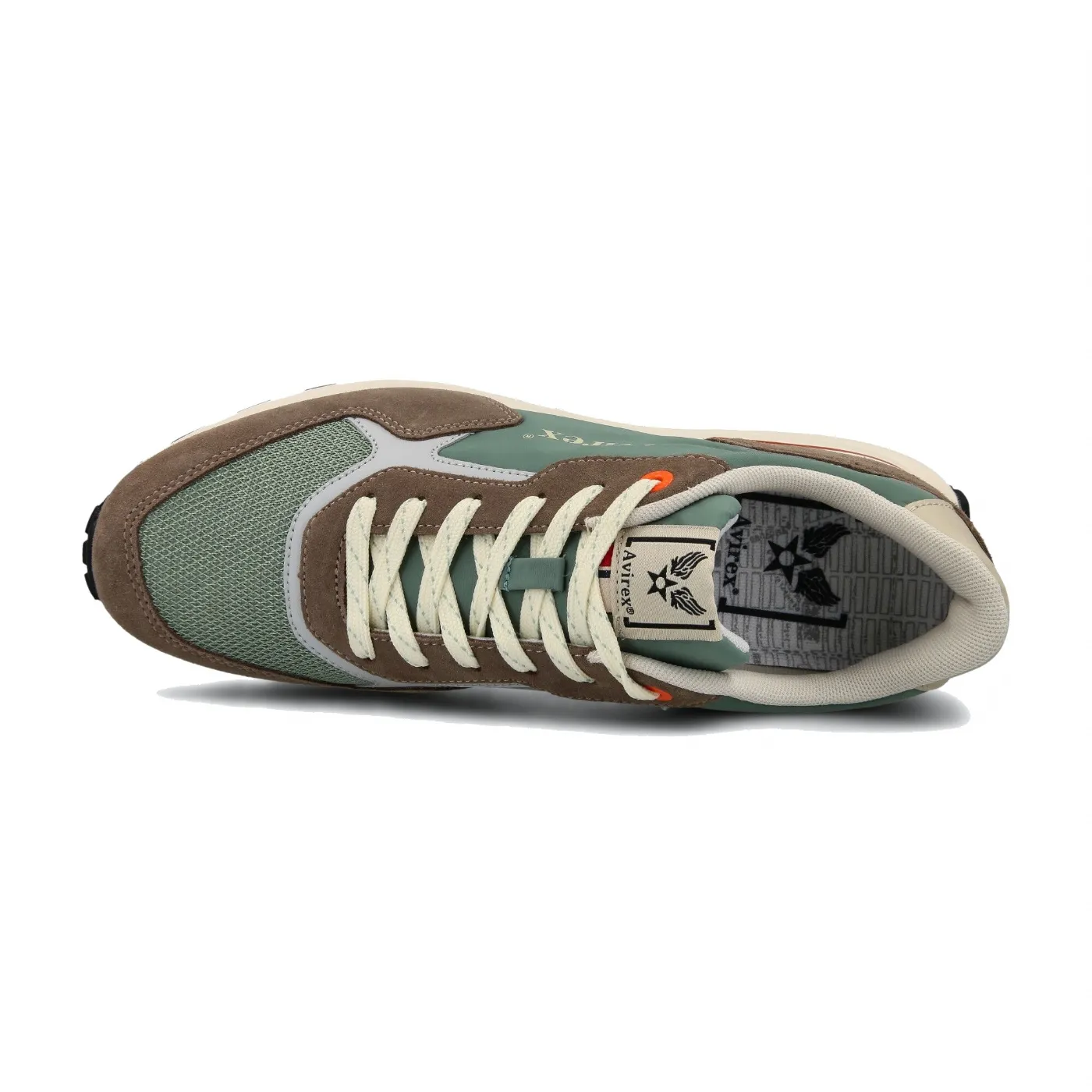 SNEAKERS AVIREX UOMO BEN MIX MARRONE/VERDE AV31M60610 03