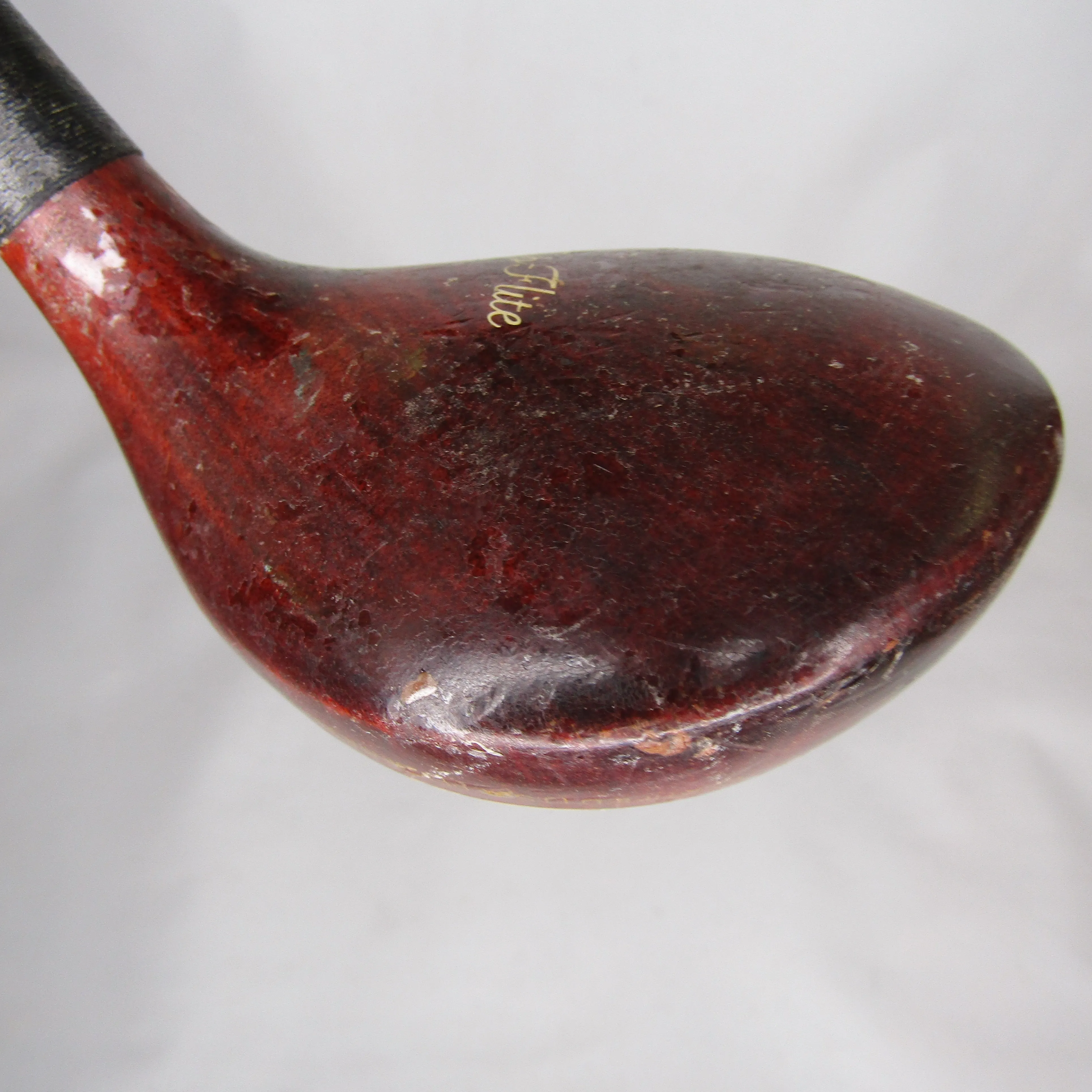 Spalding Top-Flite Persimmon Driver Medium Flex Steel Shaft Men's Right Hand