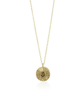 Sun Disc Necklace